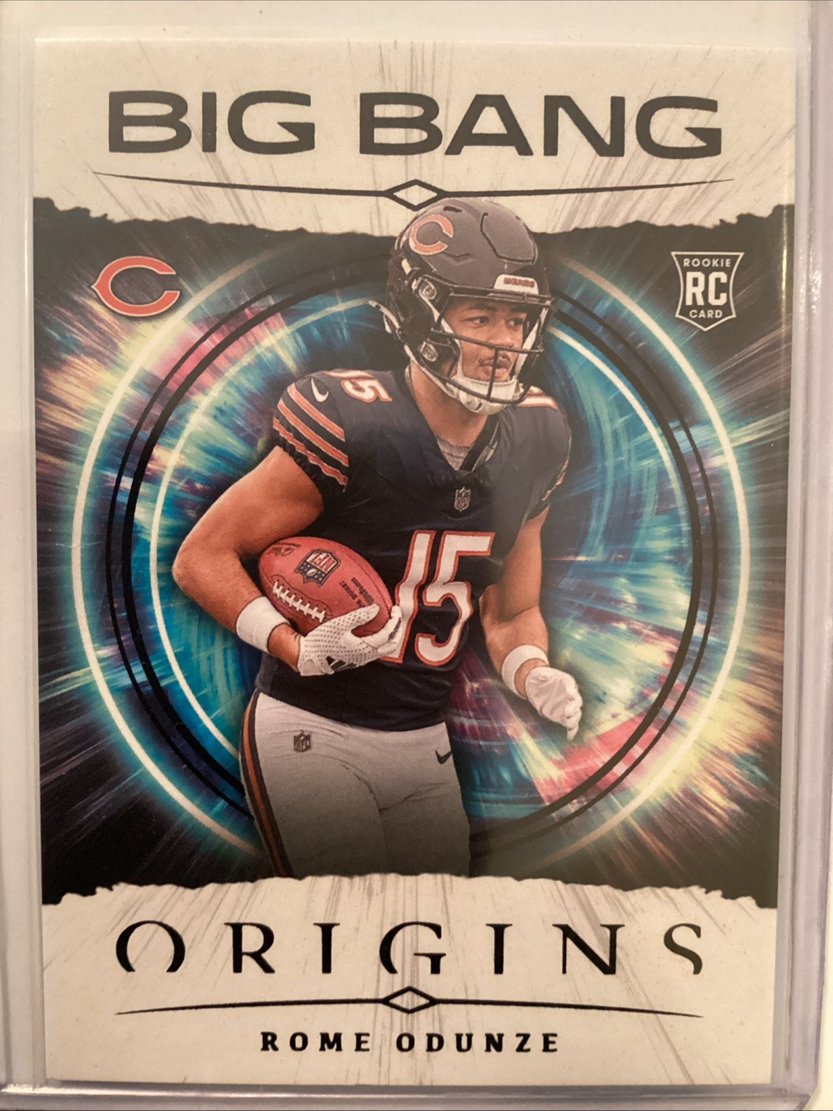 2024 Panini Origins #17 Rome Odunze Big Bang SSP Case Hit Chicago Bears