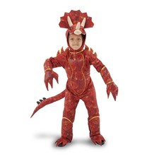 Adventure Factory Triceratops Dinosaur Costume Kids Size 7-8 by Teetot Retail 50