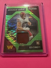 2024 Panini Prizm - Rookie Gear Ben Sinnott #RG-BST Neon Green Pulsar Prizm...