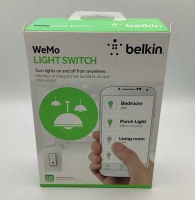 Belkin WeMo WiFi Smart Light Switch HomeKit New Open Box Ver. VA02 F7C030FC