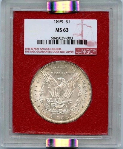1899 Morgan Dollar S$1 Paramount NGC MS63