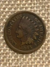 1864 Bronze Indian Head Cent Fine Condition
