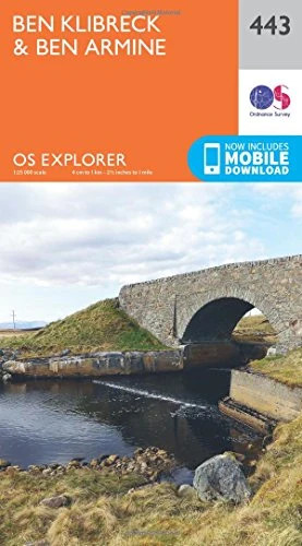 Ordnance Survey Explorer 443 Ben Klibreck & Ben Armine Map With Digital Version Orange - Image 6
