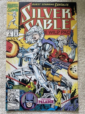 SILVER SABLE #6 Marvel Comics 1992 VF