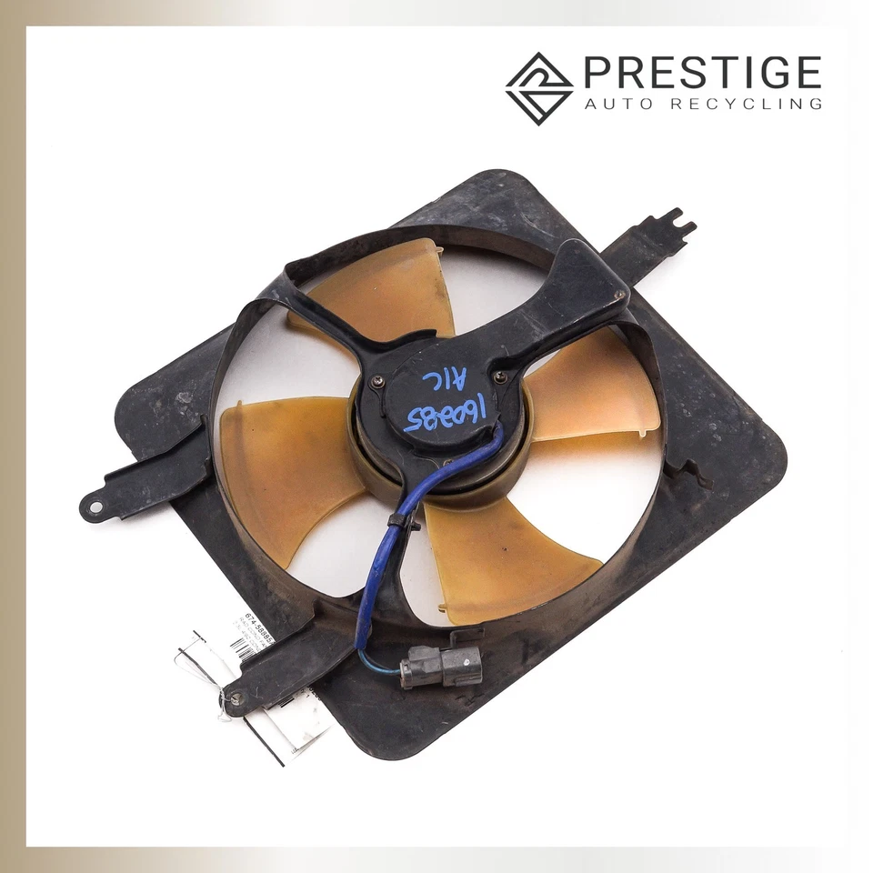 Honda Prelude 1992-1996 radiador condensador ventilador motor 38615-P14-A00 OEM Foto 2 de 3