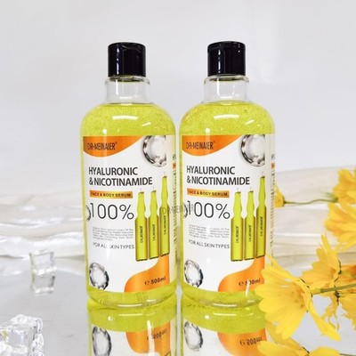 Hyaluronic acid & Niacinamide Body Serum 500ml By DR.MEINAIER  USA Stock