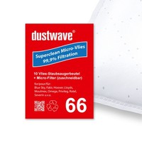 Staubbtl. Passend FüR Hoover H58 H63 H64 Freespace Aus Microvlies