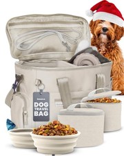 The Original Doggy Bag  - Dog Travel Bag for Supplies - Ultimate Gift for D
