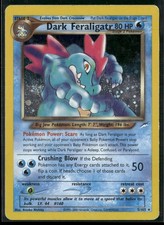 Pokémon - Dark Feraligatr 5/105 Holo Rare Neo Destiny SWIRL