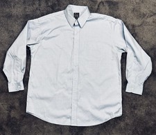 Jos. A. Bank Traveler's Men 17-34 Spread Collar PinPoint Oxford Button Up Shirt