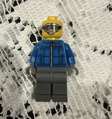 LEGO Minifigure Snowboarder Guy Series 5 col080 Loose No Snowboard ￼