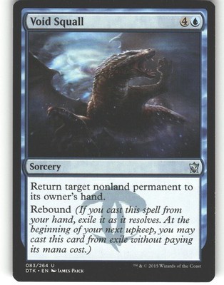 Void Squall - Dragons of Tarkir - MTG - Uncommon - #83 - NM