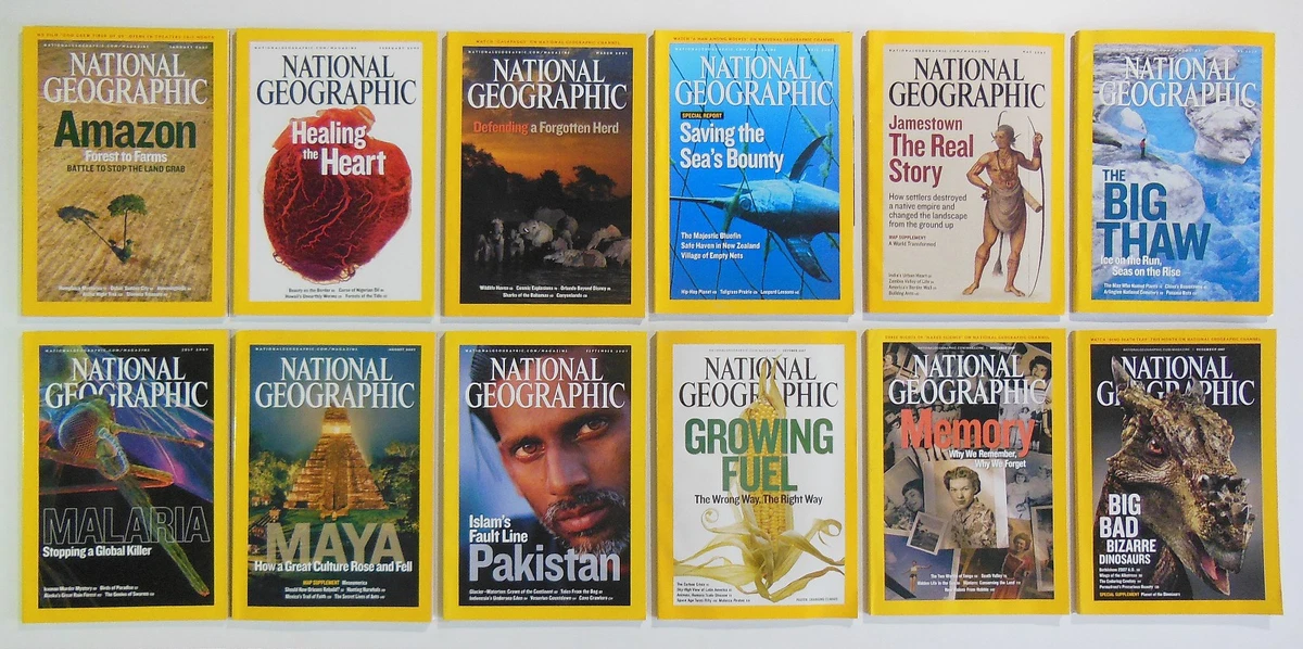 25+ Illustrated National Geographic Magazines for sale | Updated
