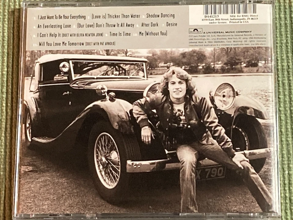 ANDY GIBB BEST OF THE MILLENNIUM COLLECTION 11 TRACK CD FREE SHIPPING - Image 2 of 2