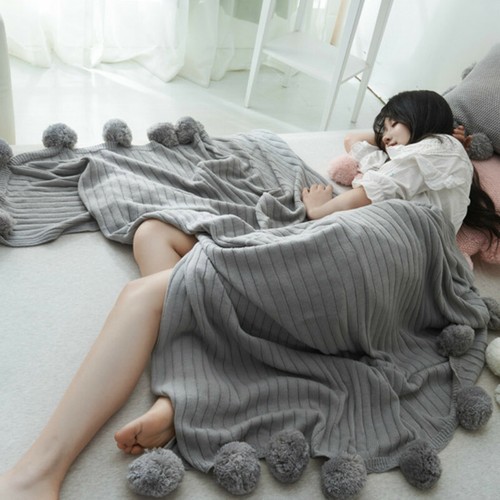 Tricoté Balle Blankets pour
