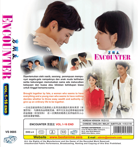 KOREAN DRAMA ENCOUNTER VOL.1-16 END DVD ENGLISH SUBTITLE REGION ALL + FREE ANIME - Foto 2 di 5