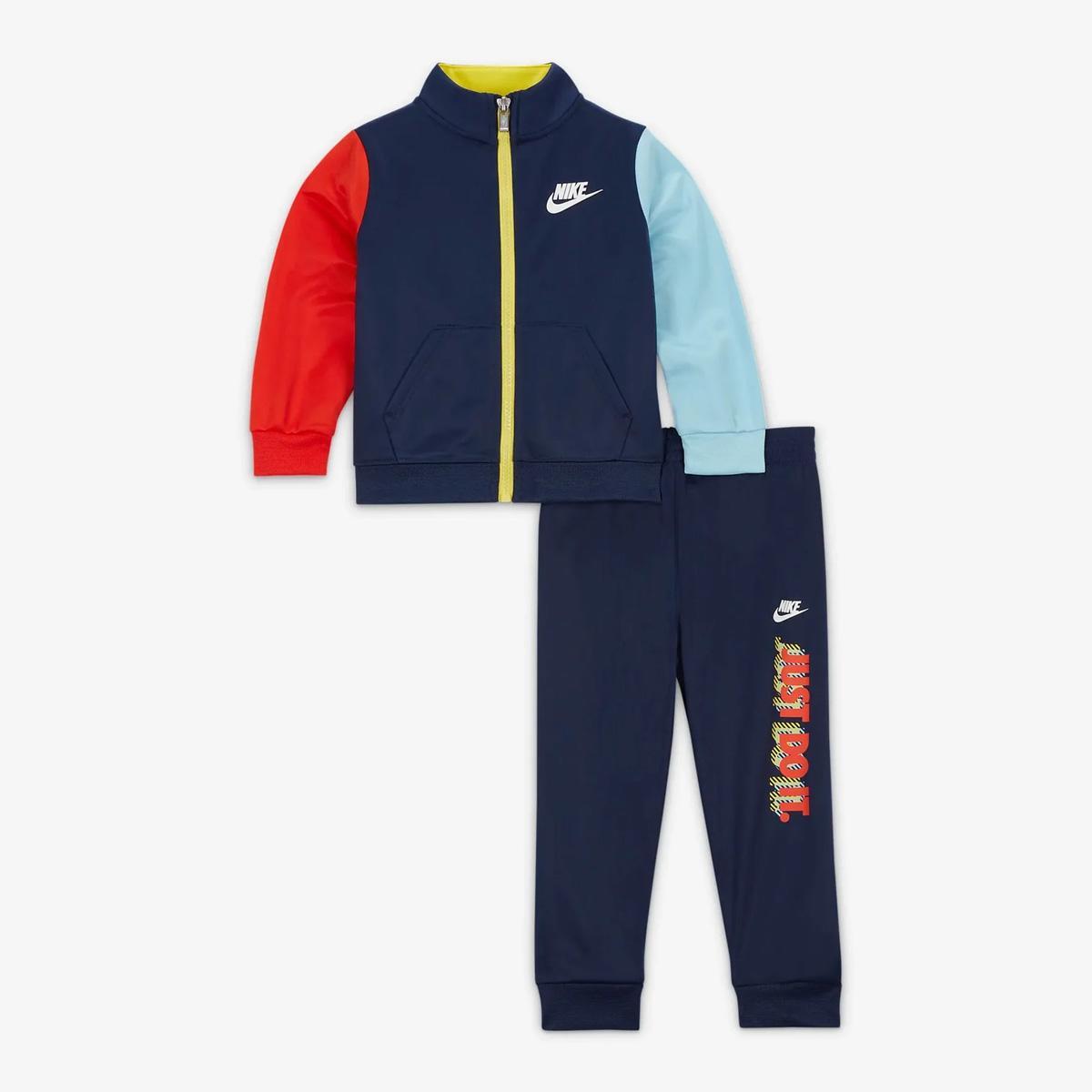 NIKE ACTIVE JOY TRICOT SET BLU/AZZURRO/ROSSO 86K470-U90