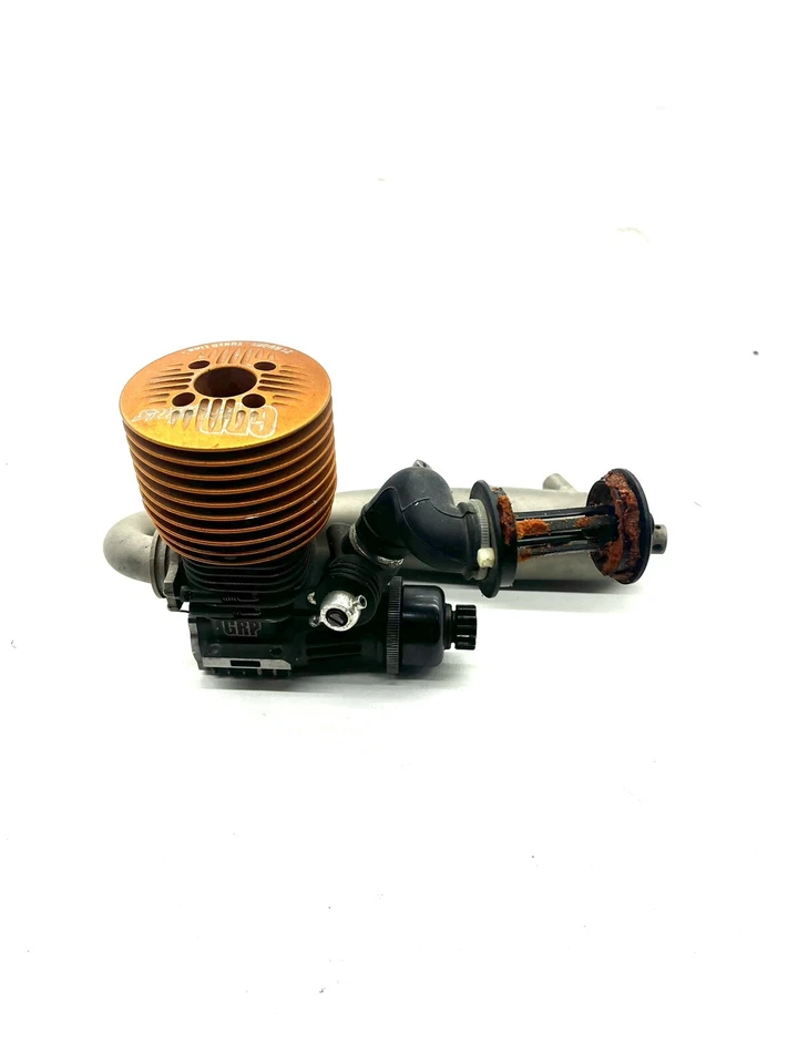 Motor Nitro GRP .21 1/8 con tubo afinado y carburador Foto 2 de 4