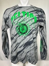 Boston Celtics NFL Junk Food Men's Game Time Tie-Dye Long Sleeve T-Shirt