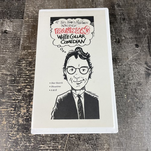 RAR Frank King "Kingo" White Collar Comedian handsignierter Brief mit VHS-Kassette - Bild 3 von 11
