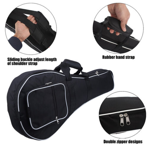 Mandoline Case Gig Bag Portable Handheld Tissu Oxford Épais Double Zippers A SFD - Photo 1 sur 12