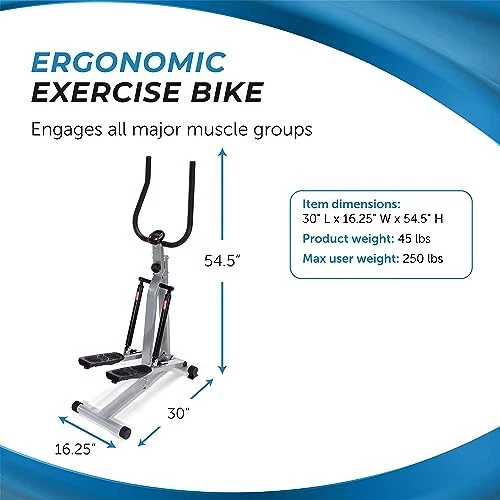 Stamina Products 40-0069 Spacemate Adjustable Folding Exercise Fitness Stepper M - Image 3 of 4