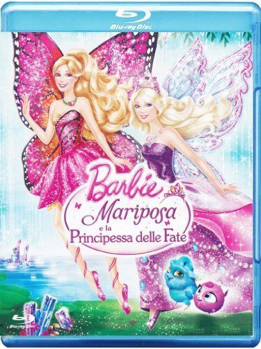 BARBIE MARIPOSA E LA PRINCIPESSA DELLE FATE - BLU-RAY nuovo sigillato [dv47]