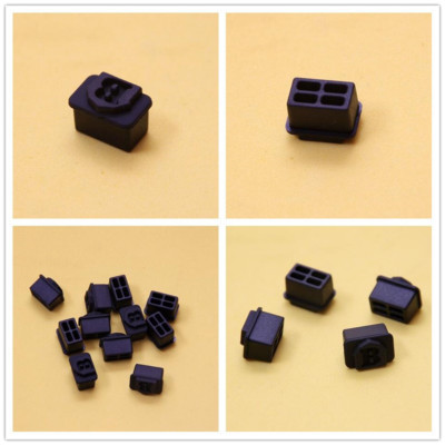 10x SFP-A Fiber Optic Connector Soft Silicone Anti Dust Plugs Stopper Cover
