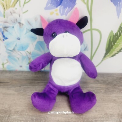 Kellytoy Purple Cow Plush 11