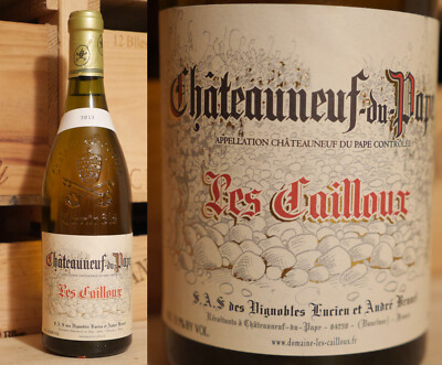 2013er Chateauneuf du Pape Blanc - Les Cailloux - Domaine Andre Brunel !!!!!!!!