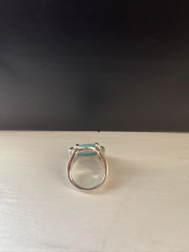 Anillo de piedra ovalada Ippolita en turquesa talla 7 Foto 4 de 4