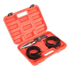 6 Bands Tool Set Piston Ring Compressor Kit Cylinder Installer With Plier