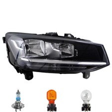 Scheinwerfer rechts inkl. OSRAM Lampen H7 mit LWR Motor für Audi Q2 GAB GA GAG