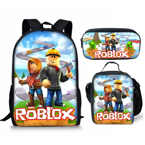 Roblox Game Backpack School Rucksack Shoulder Bag Lunch Bag Pencil Kids Gift new - Picture 23 of 50