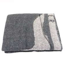 Image of Ted Baker Jacquard Magnolia Throw Black 150cm x 180cm