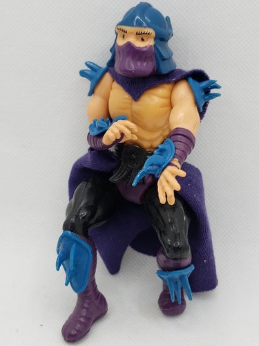 Shredder Hard Teenage Mutant Ninja Turtle TMNT 1988 Playmates Figure Vintage - Picture 2 of 4