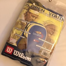 Vintage Wilson US Open Yellow Blue Youth Racket Pack