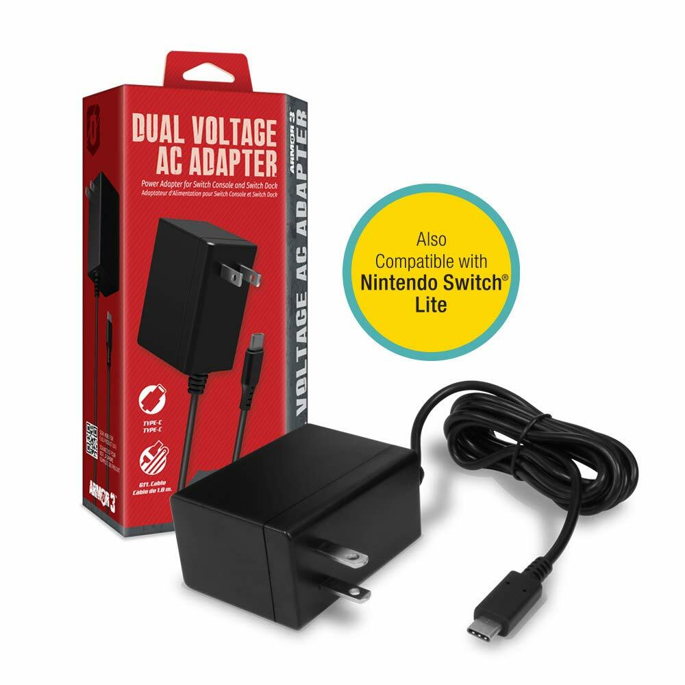 AC/POWER ADAPTER FOR NINTENDO SWITCH/SWITCH LITE IS BRAND