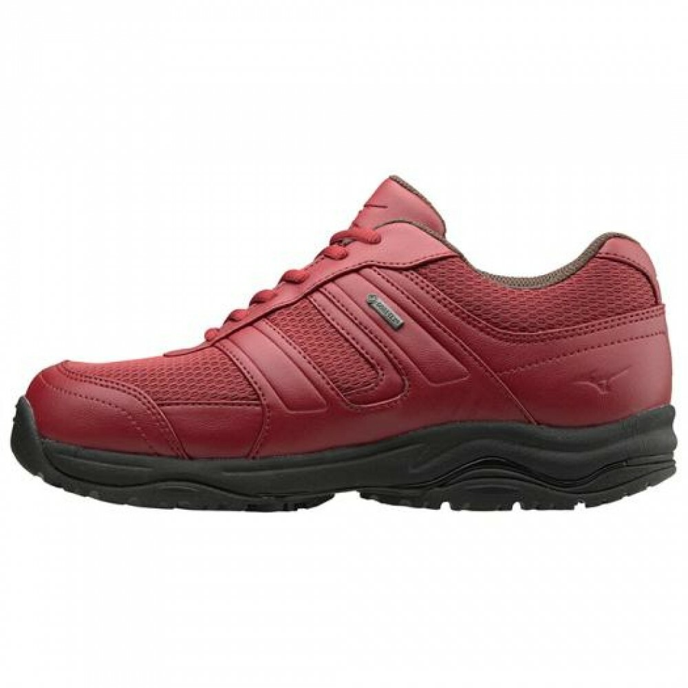 【新品】 MIZUNO PULL ON WALKING SHOES 23cm Mizuno Women Outdoor Walking Shoes OD100GTX 7 B1GB1700 wine