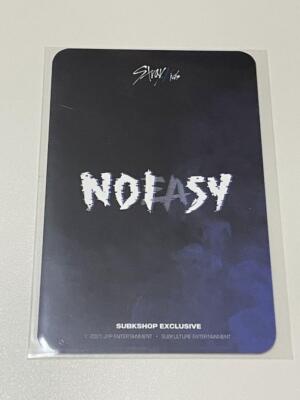 Stray Kids SKZ Felix NOEASY subk Photocard PC Kpop Tradingcard | eBay
