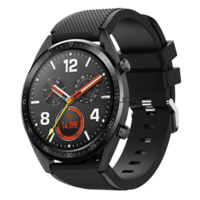 Rugged Silicon Bracelet Watch Band Strap For Huawei Watch GT2/GT2E 46mm/GT