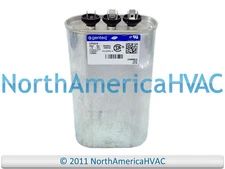 Capcom Capacitor Oval 55/5 uf MFD 370 volt Fits GE Genteq 97F9590BZ2 Z97F9590BZ3