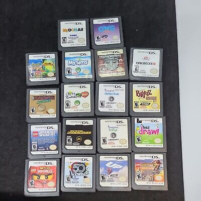 Nintendo DS Games, Lot of 5, Tested!