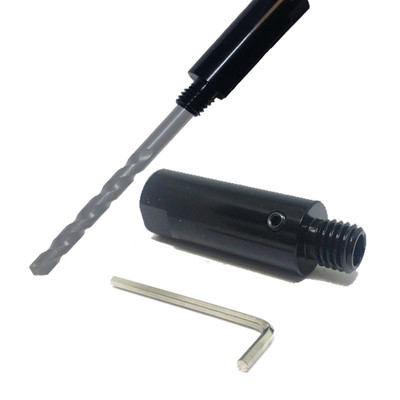Dry Core Bit Adapter:5/8 -11 Female to 5/8-11 Male Center Pilot Drill Hole UNC