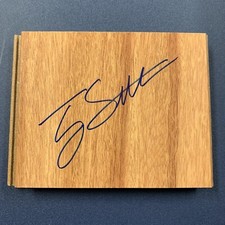 TERRY STOTTS SIGNED 3x5 FLOORBOARD PORTLAND TRAILBLAZERS COACH AUTOGRAPHED COA