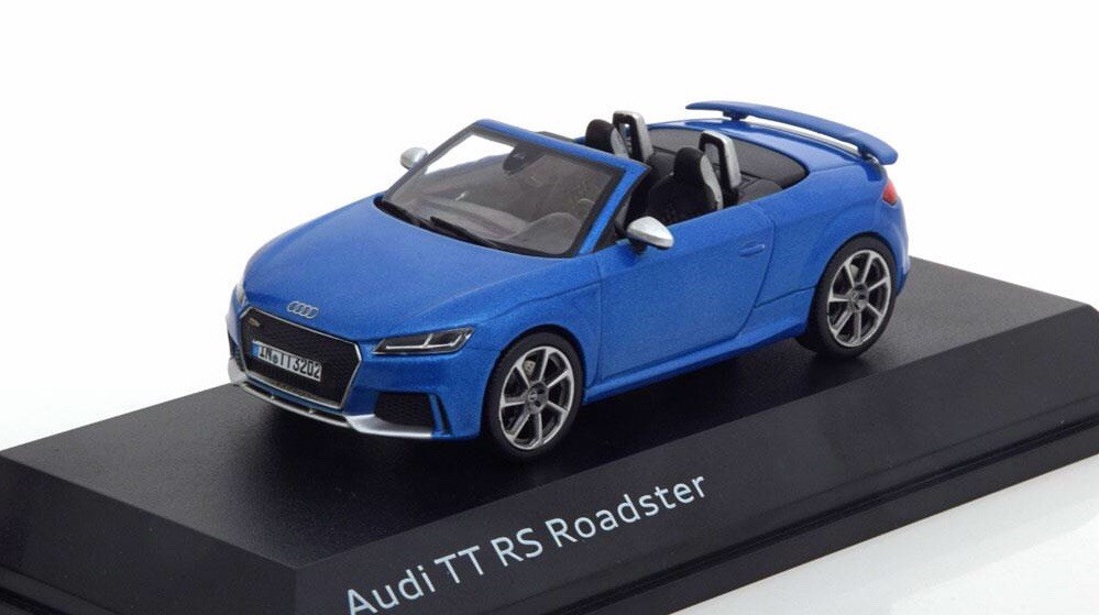 Audi Sport特注1/43 Audi TT RS Roadster AUDI TT RS TTRS 8S 2.5 TFSI QUATTRO 2018 ROADSTER 1:43 I-SCALE