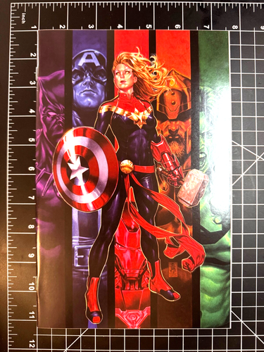 Captain Marvel #16 (2020) NM Virgin Variant💥Captain Marvel vs Vox Supreme💥 - Picture 2 of 7