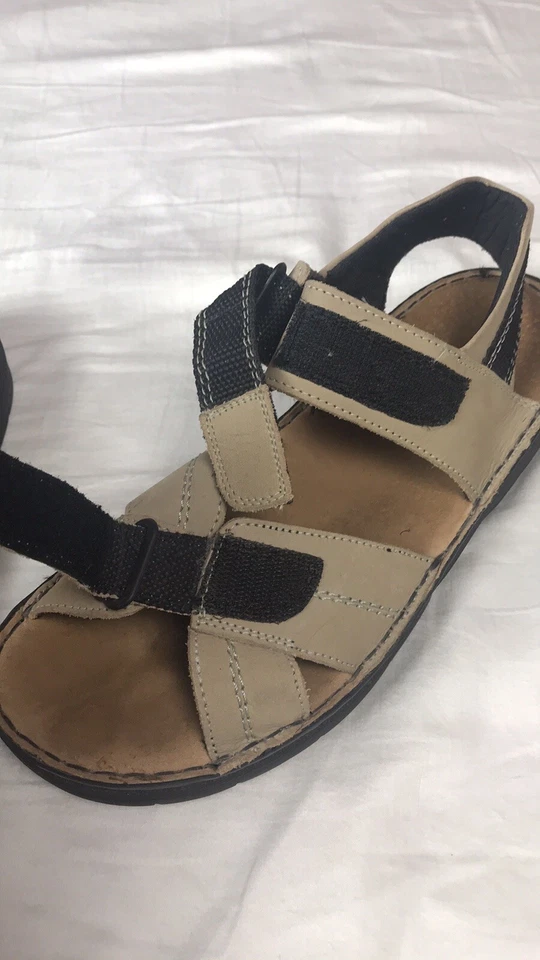 Sandalias Rieker para hombre antiestrés beige/bronceado talla 9 (42) Foto 2 de 4