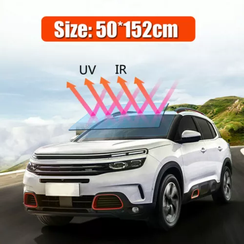 50% Window Tint Photochromic Film Solar Protection Car Window Film Sheet - Picture 5 of 6
