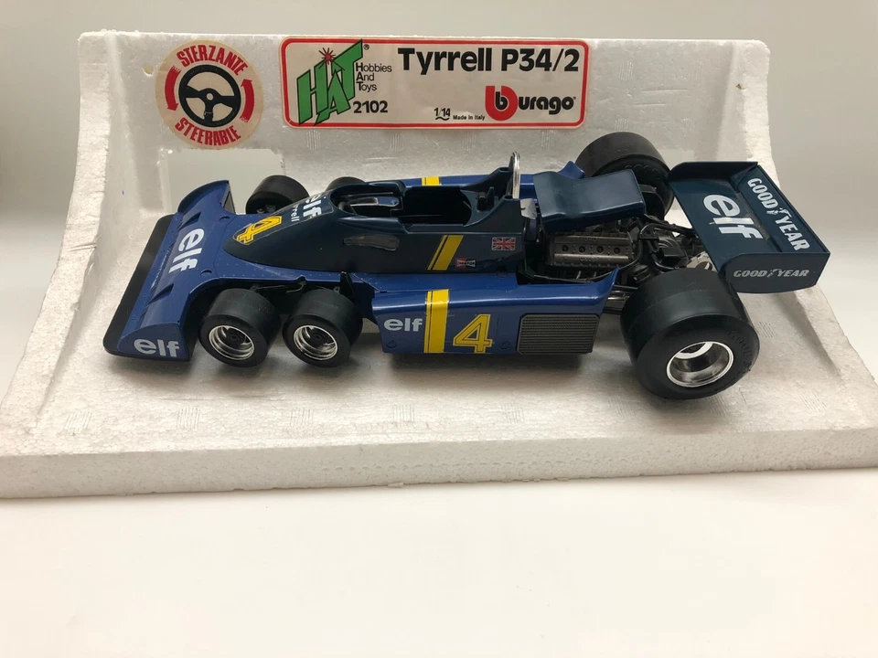 1977# TYRRELL P34/2  BURAGO SCALA 1:14  - Immagine 3 di 4